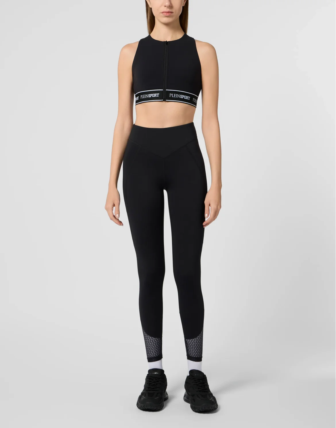 Leggings with Mesh Inserts PS, цвет: Черный