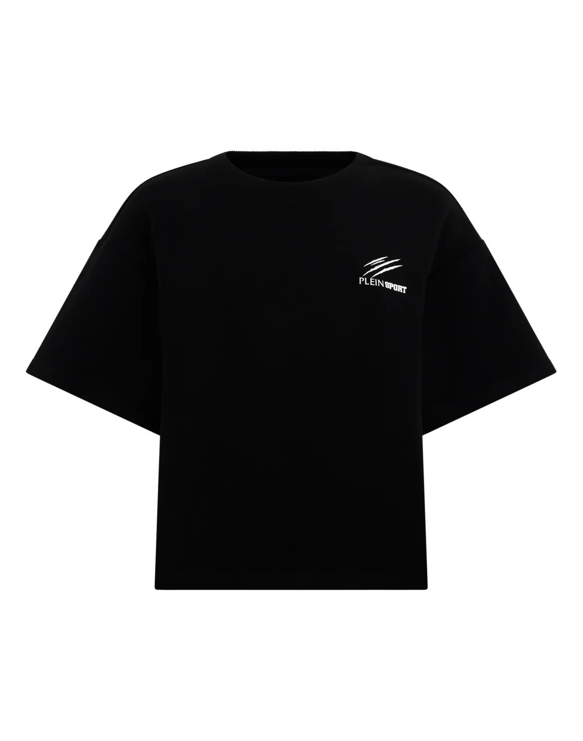 Round Neck T-Shirt Icon Scratch, цвет: Черный