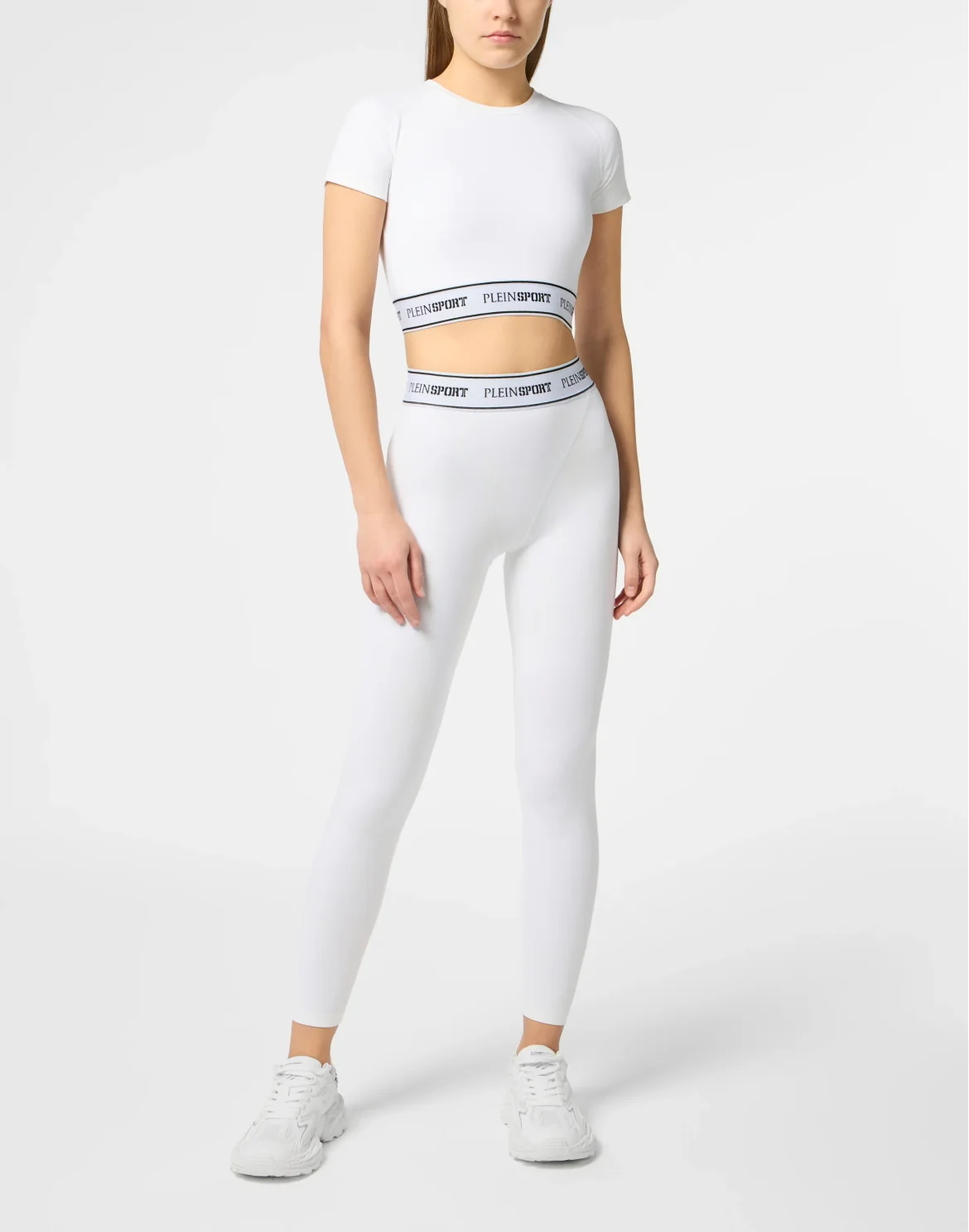 Fleece Cropped T-Shirt, цвет: Белый