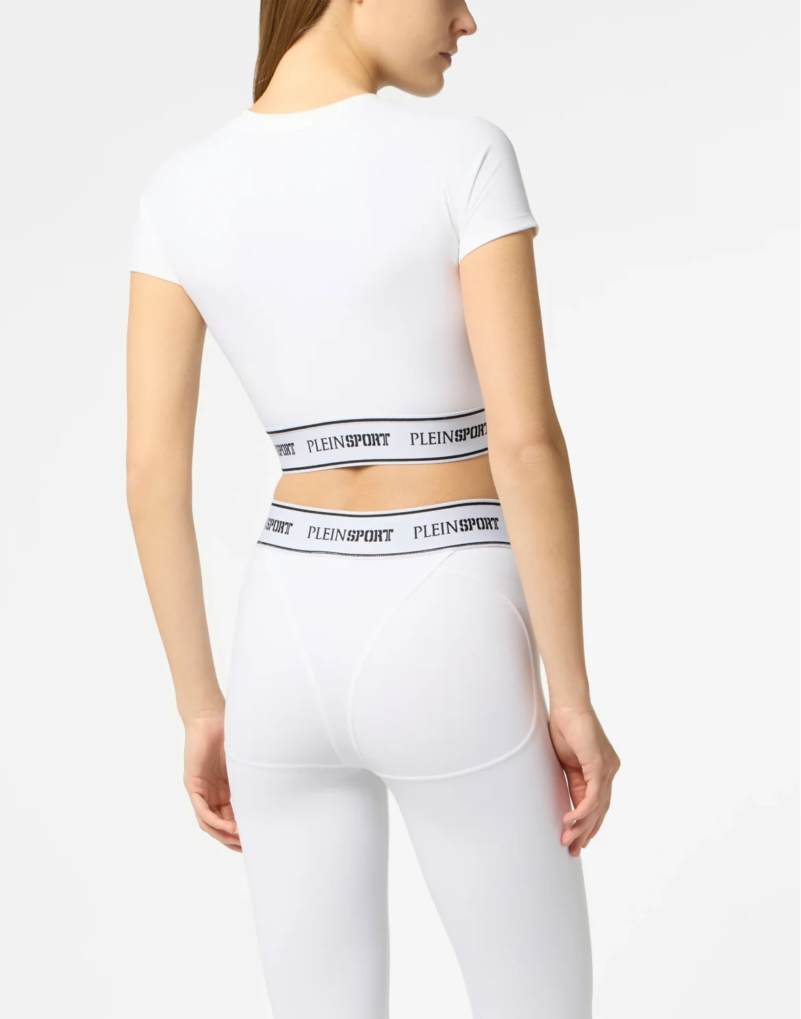 Fleece Cropped T-Shirt, цвет: Белый