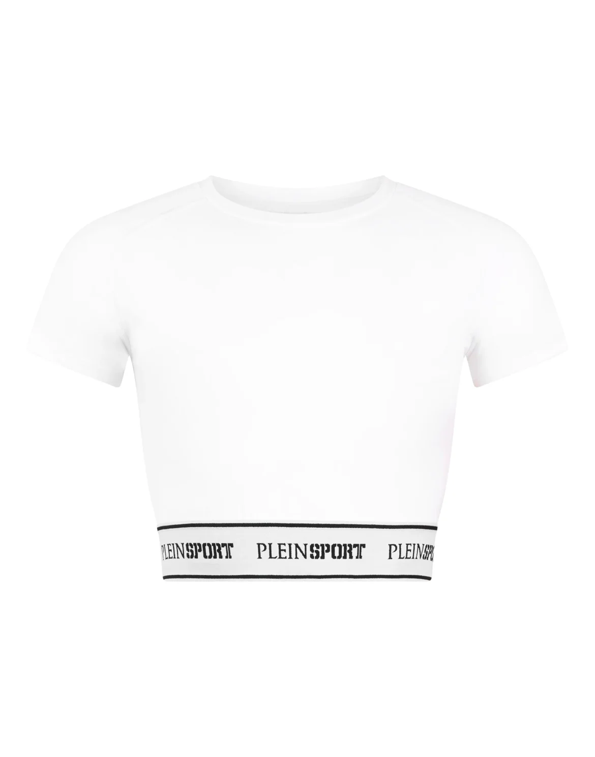 Fleece Cropped T-Shirt, цвет: Белый