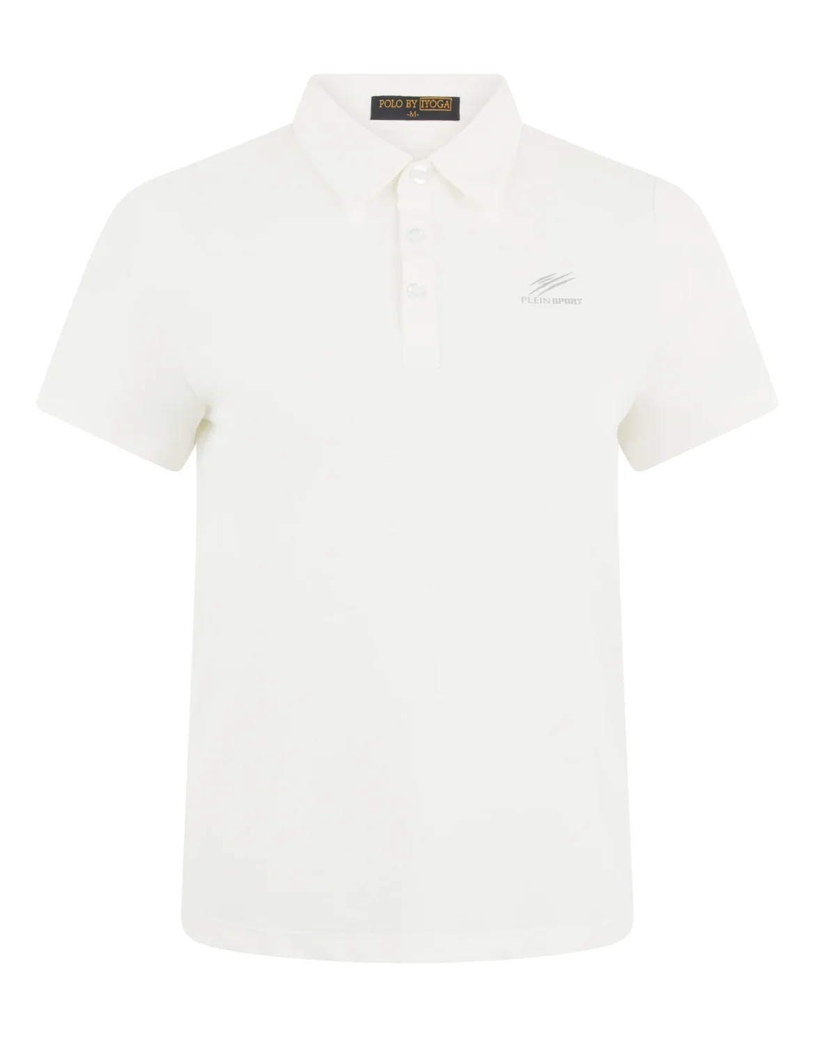 Pique Polo T-Shirt Reflective Scratch, цвет: Белый