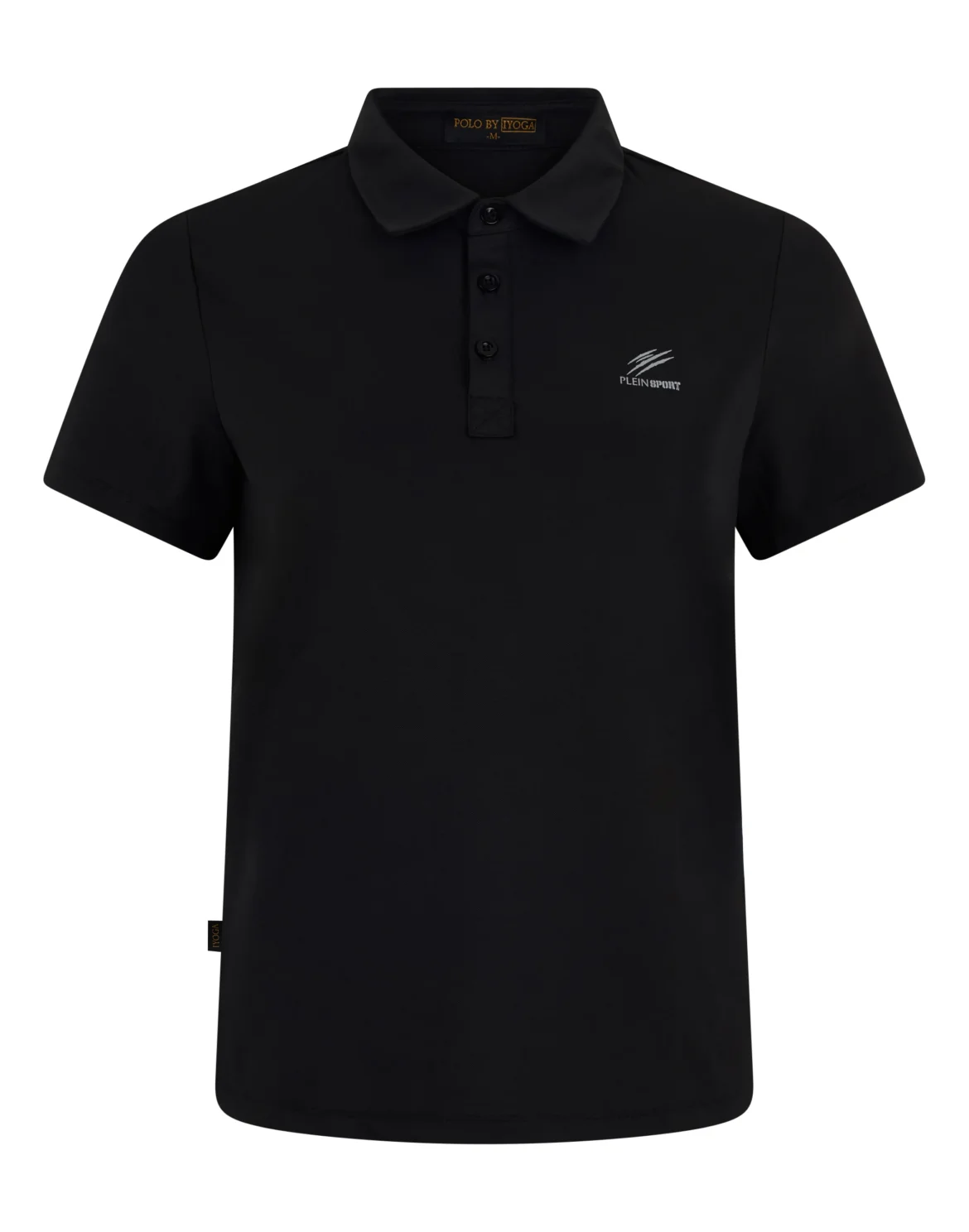 Pique Polo T-Shirt Reflective Scratch, цвет: Черный
