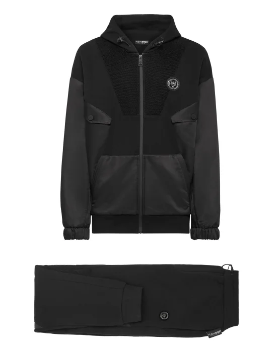 Jogging Tracksuit: Hoodie Sweatjacket/Trousers