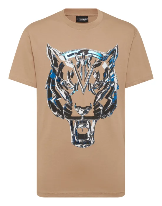 T-shirt Round Neck SS Chrome Tiger