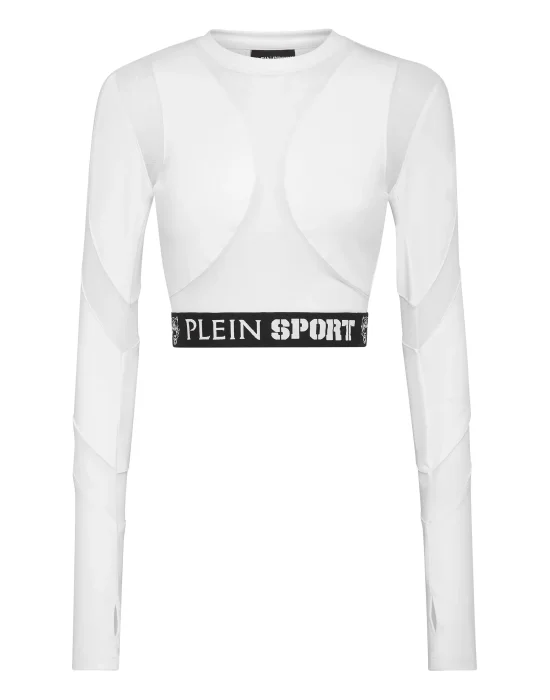 Jogging Cropped Top LS Multicut