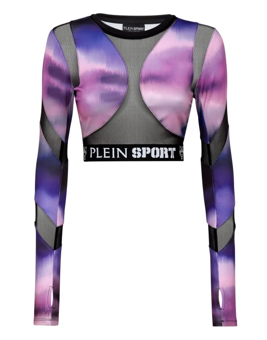 Jogging Cropped Top LS Optical