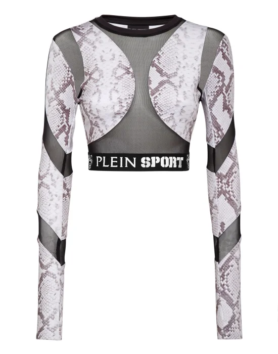 Jogging Cropped Top LS Pitone