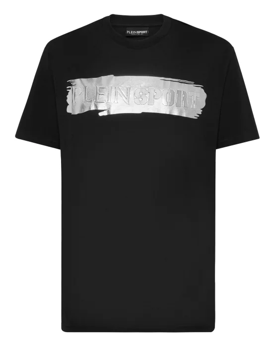 T-shirt Round Neck SS Silver Brush