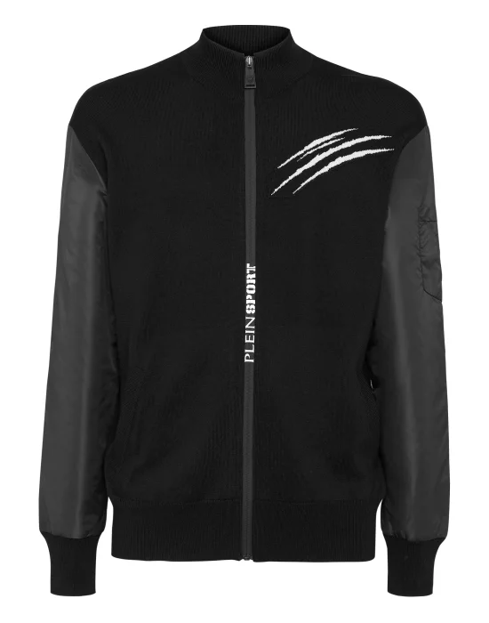 Knit Padded Jacket Tiger Court Edition