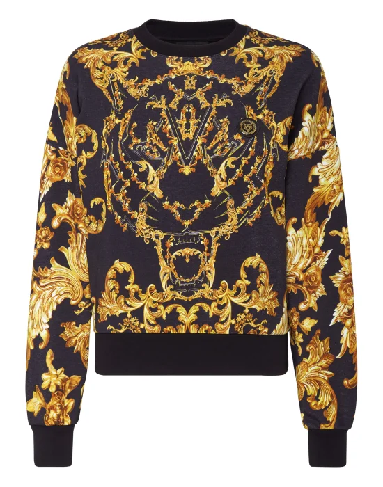 Cropped Sweatshirt LS Baroque