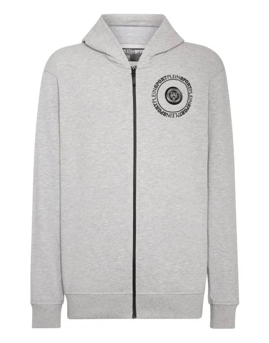 Hoodie Sweatjacket Carbon Tiger