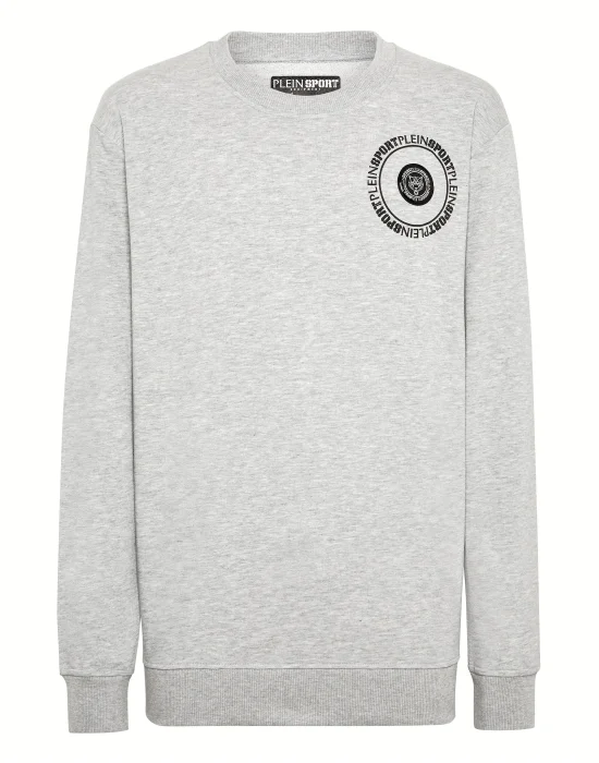 Sweatshirt Round Neck Carbon Tiger