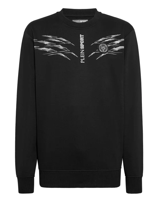 Sweatshirt Round Neck Scratch