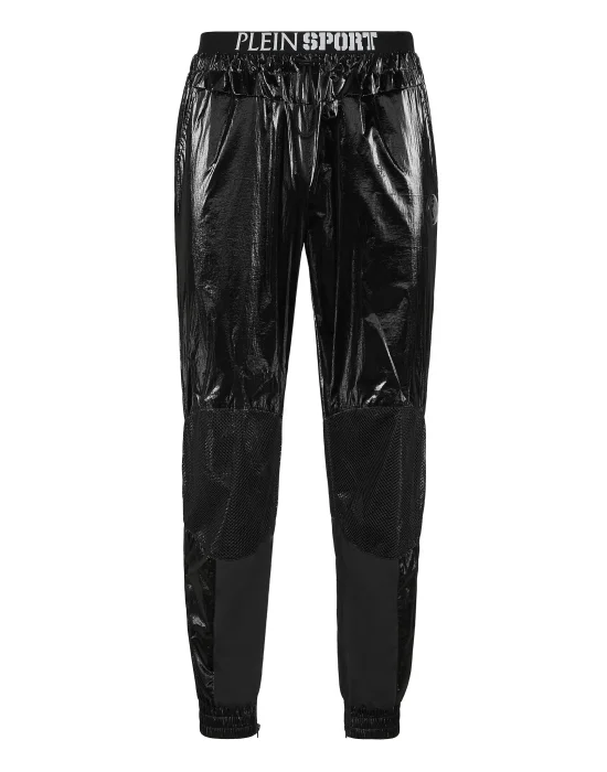 Nylon Crease Jogging Trousers