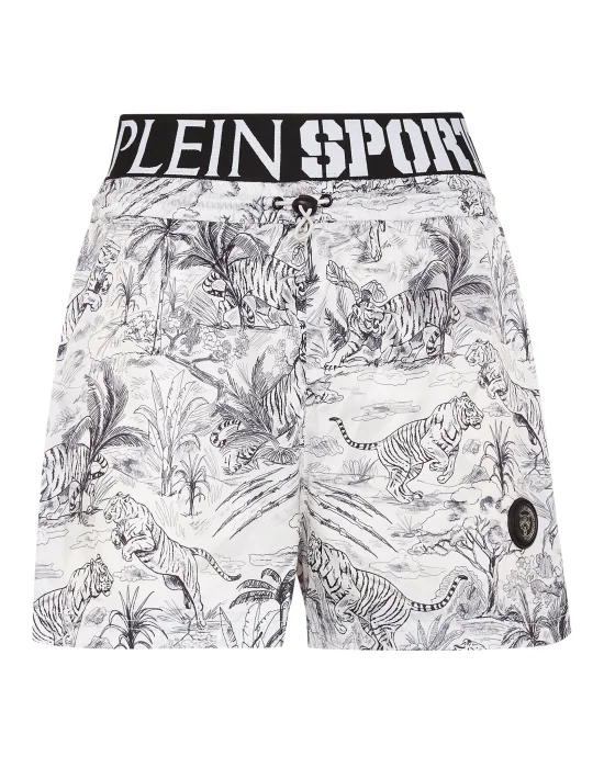 Nylon Jogging Shorts Toile