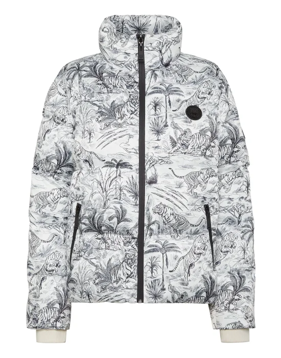 Nylon Puffer Jacket Toile