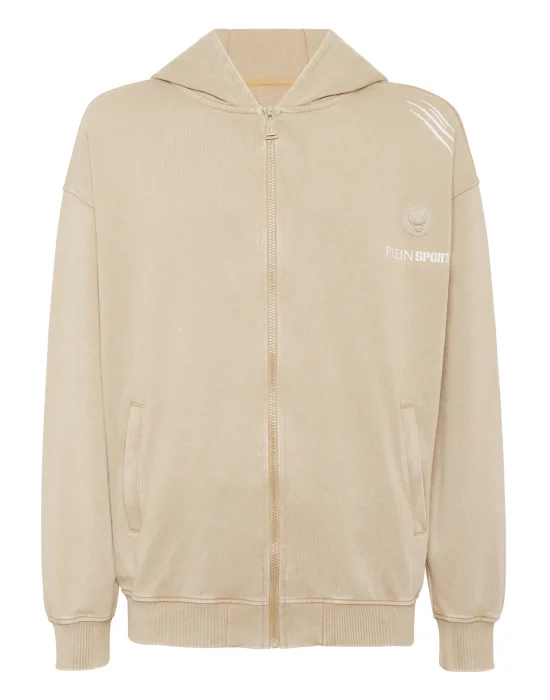 Hoodie Sweatjacket Cold Dye