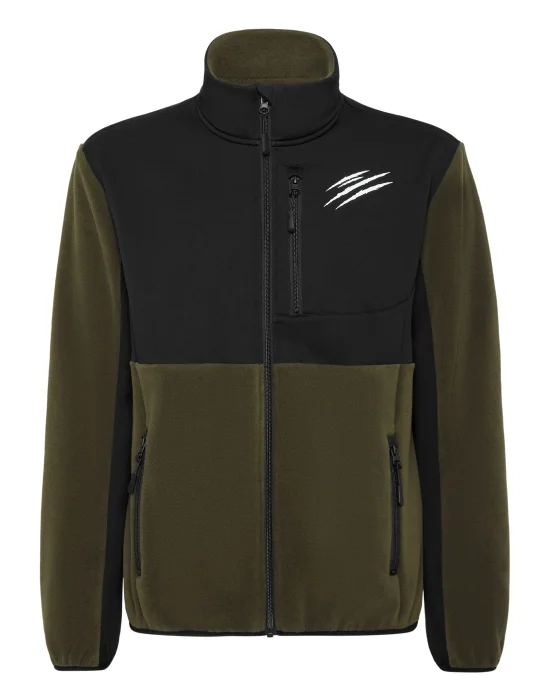 Pile Nylon Zip Anorak