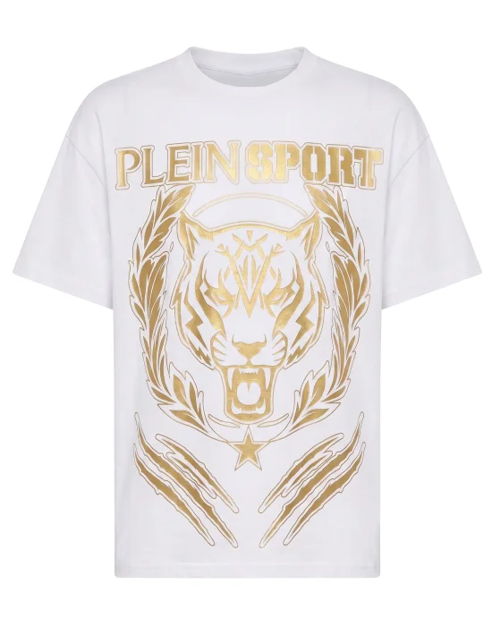 Round Neck T-Shirt Tiger Crest