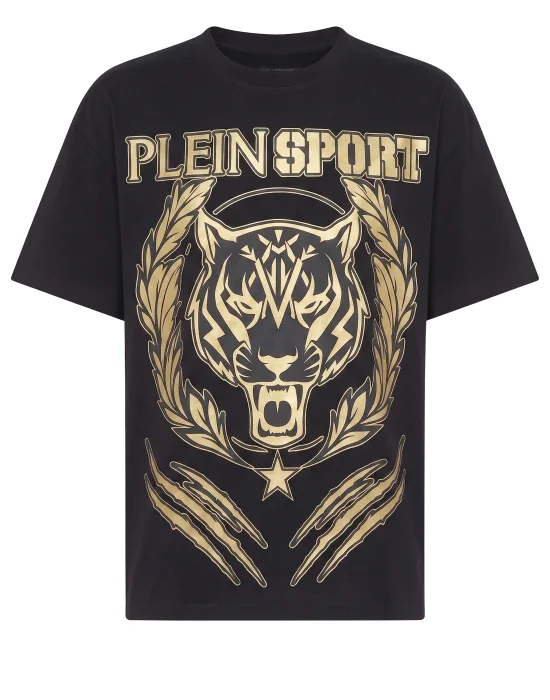 Round Neck T-Shirt Tiger Crest