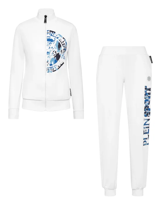 Triacetate Jogging Tracksuit: Top/Trousers Carbon Tiger