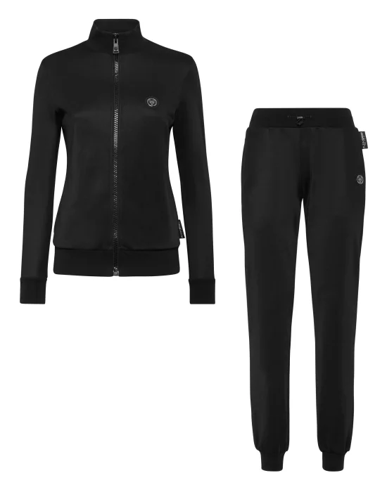 Triacetate Jogging Tracksuit: Top/Trousers Basic