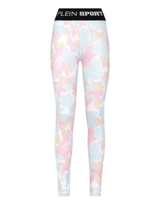 Jogging Push Up Cutting Leggings Camouflage