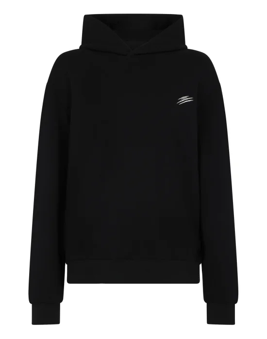 Fleece Hoodie Chrome Scratch