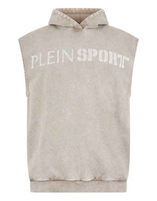 Hoodie Vest Crackle Scratch
