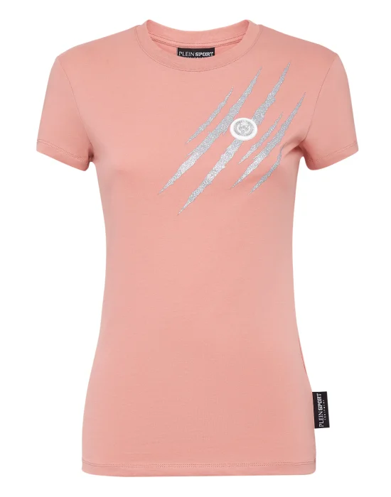 T-shirt Round Neck Sexy Pure Fit Scratch