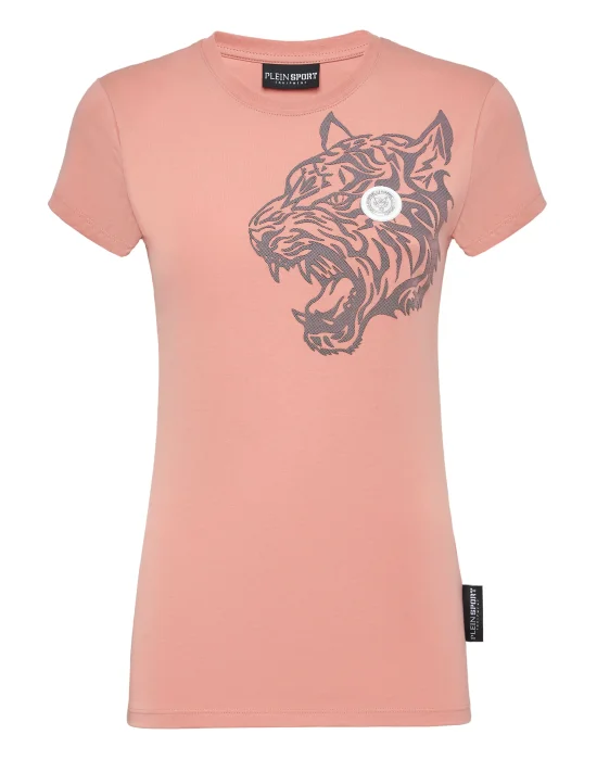 T-shirt Round Neck Sexy Pure Fit Tiger