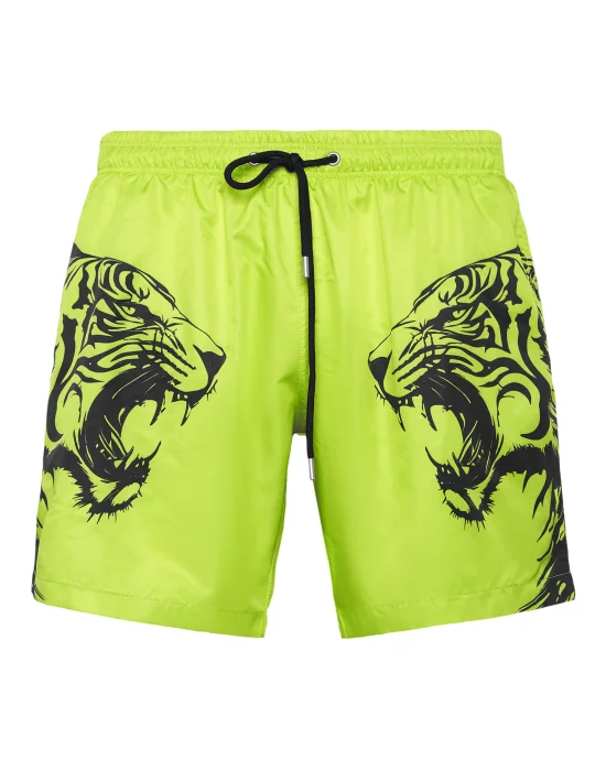 Swim-Trunks Tiger