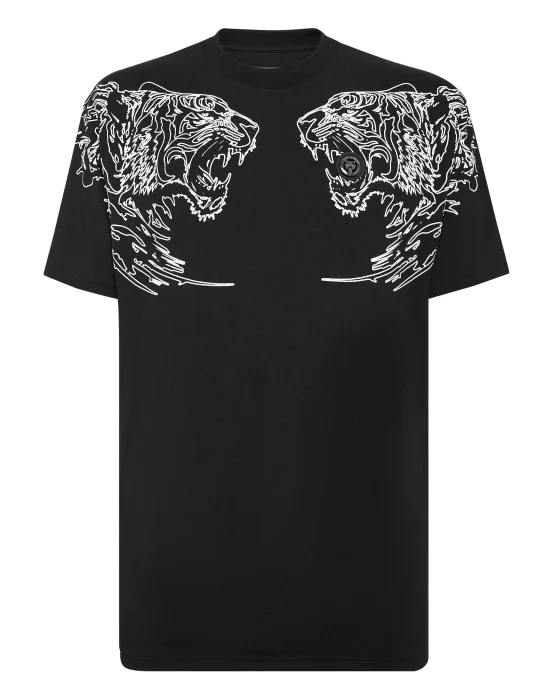T-shirt Round Neck Tiger