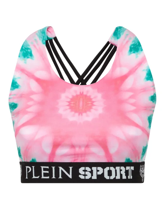 Jogging Bra Optical Flower
