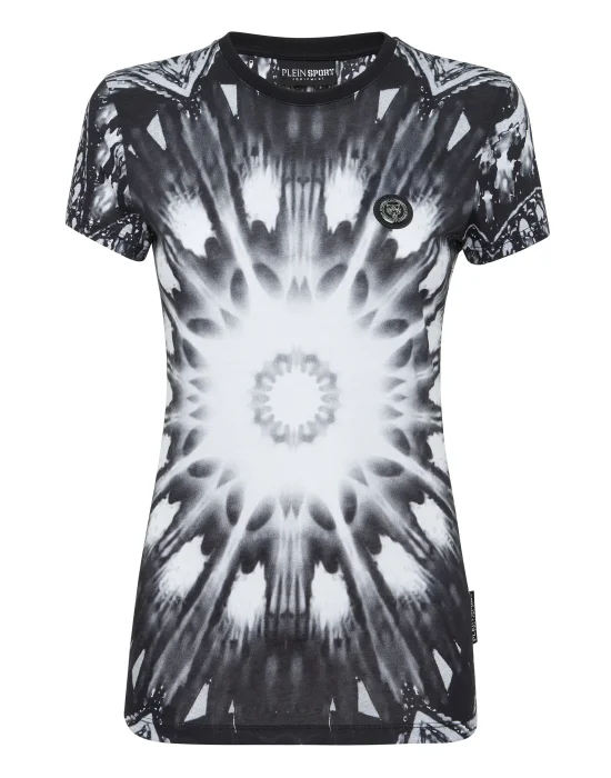 T-Shirt Sexy Pure Fit Optical Flower