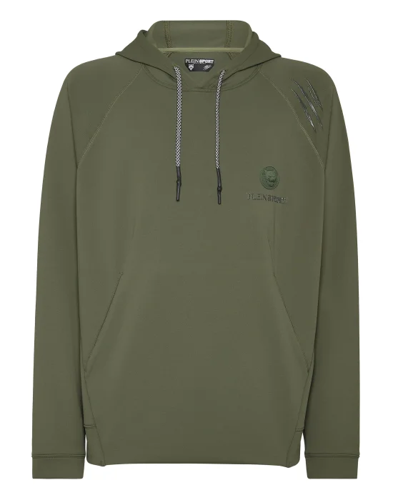 Technical Oversize Hoodie Sweatshirt LS