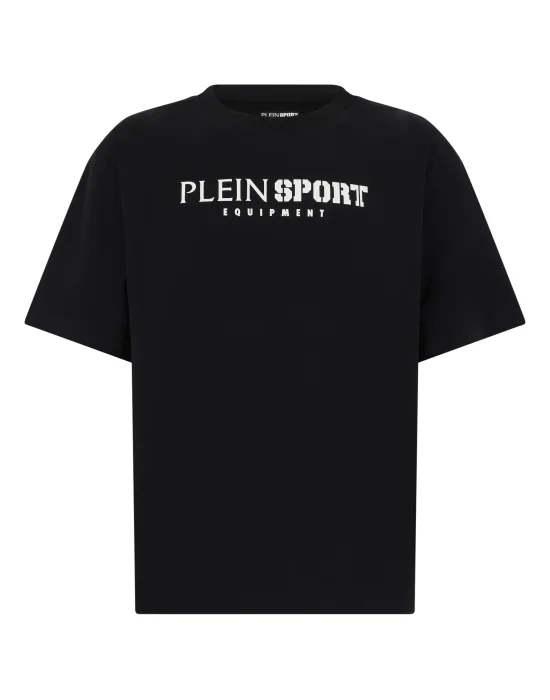 Round Neck T-Shirt Reflective Scratch