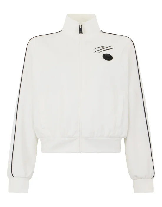 Cropped Tracksuit Jacket