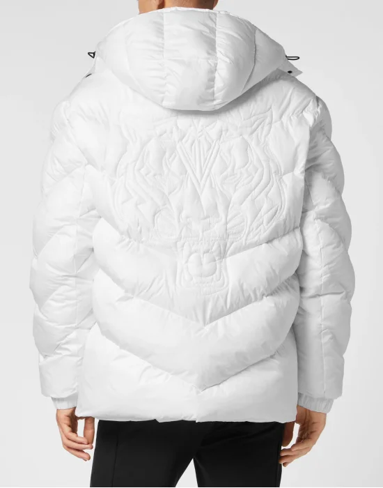 Nylon Puffer Jacket Tiger