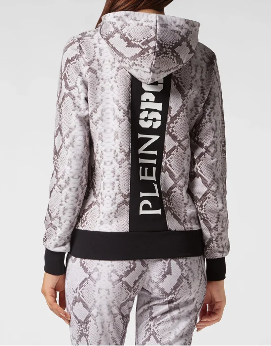 Hoodie Sweatjacket Pitone