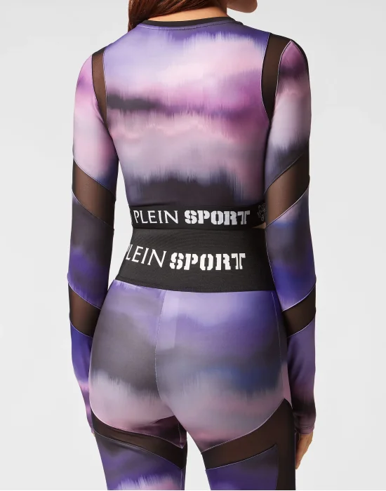 Jogging Cropped Top LS Optical