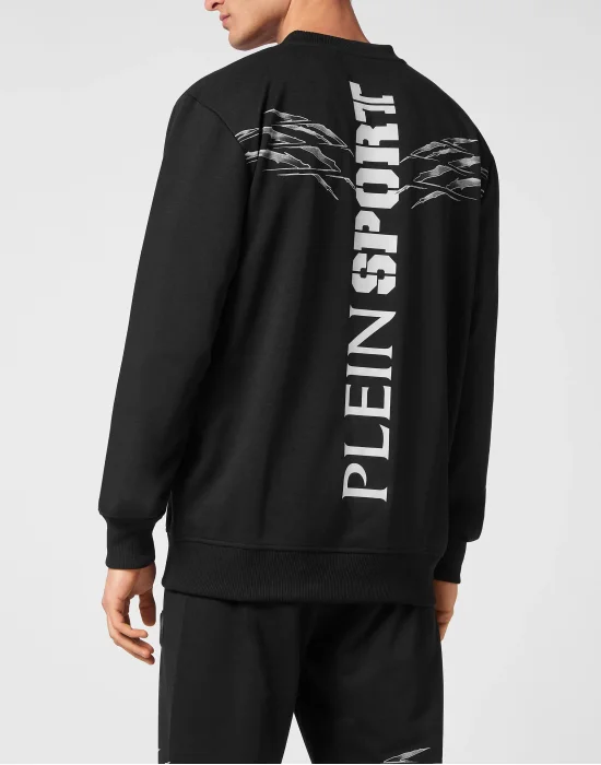 Sweatshirt Round Neck Scratch