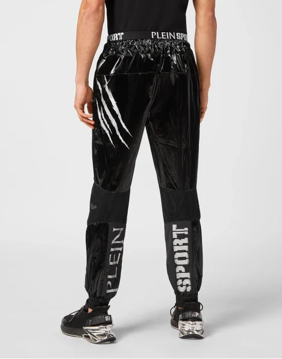 Nylon Crease Jogging Trousers