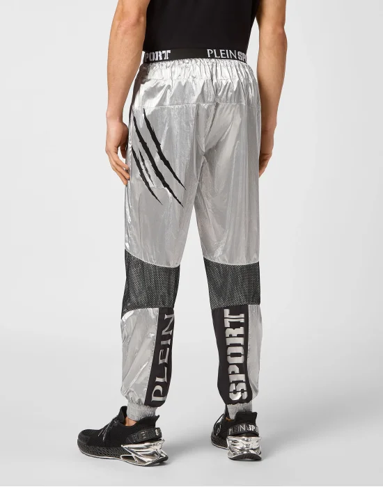 Nylon Crease Jogging Trousers