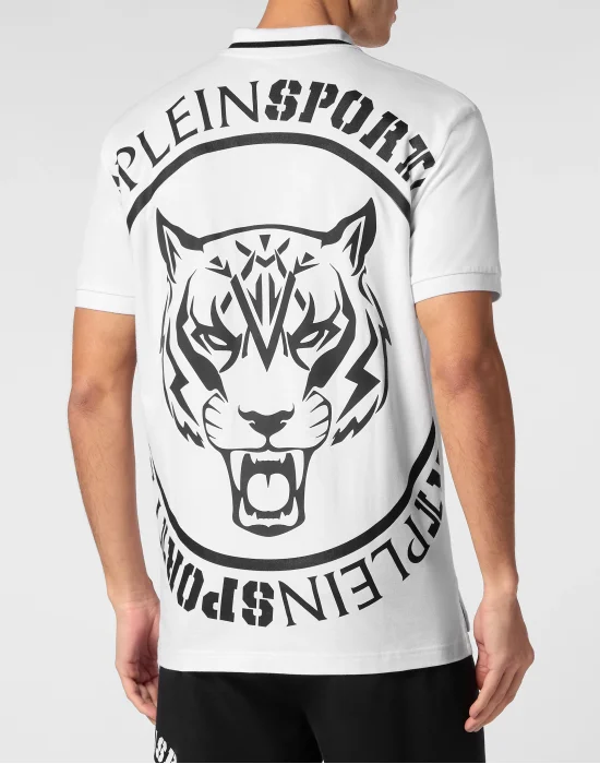 Polo Shirt SS Carbon Tiger