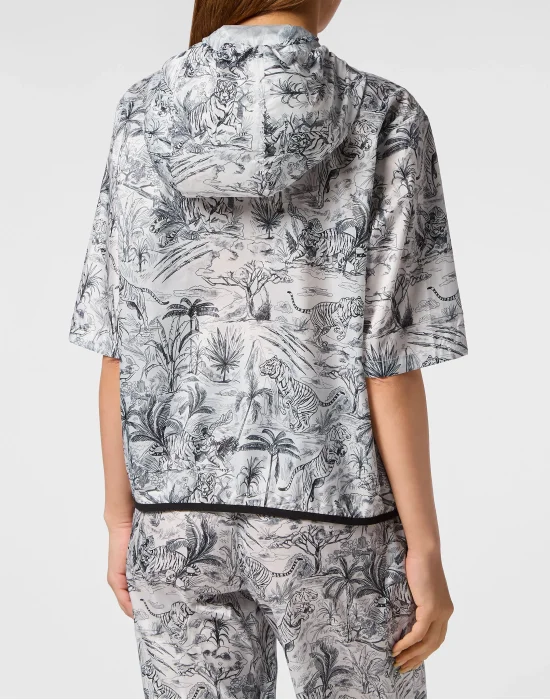 Nylon Windbreaker Toile