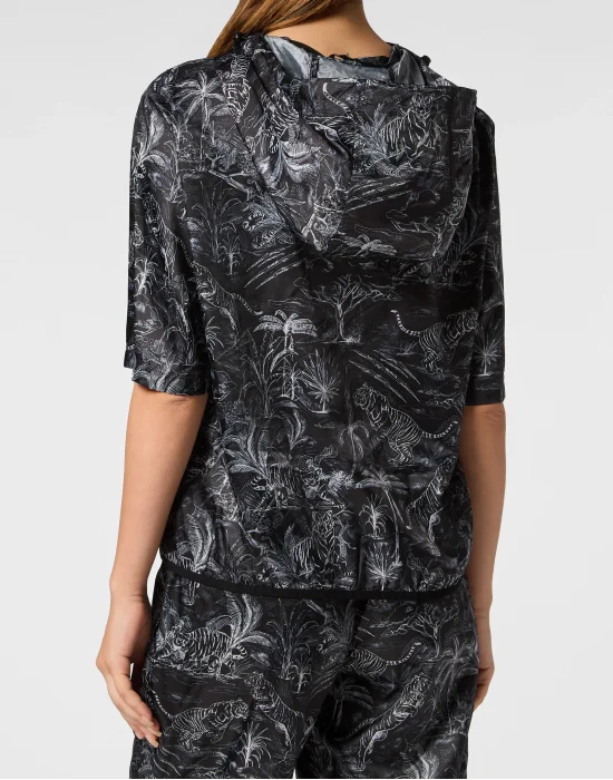 Nylon Windbreaker Toile
