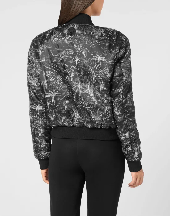 Nylon Bomber Toile
