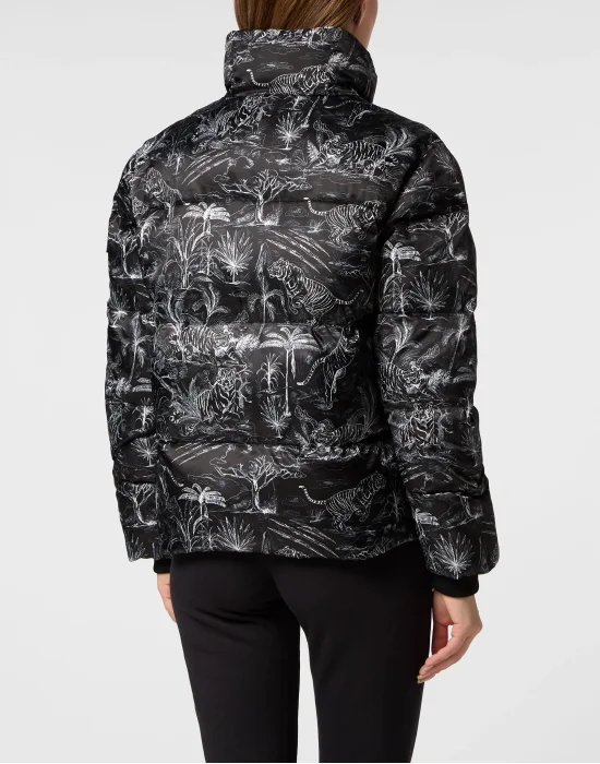 Nylon Puffer Jacket Toile